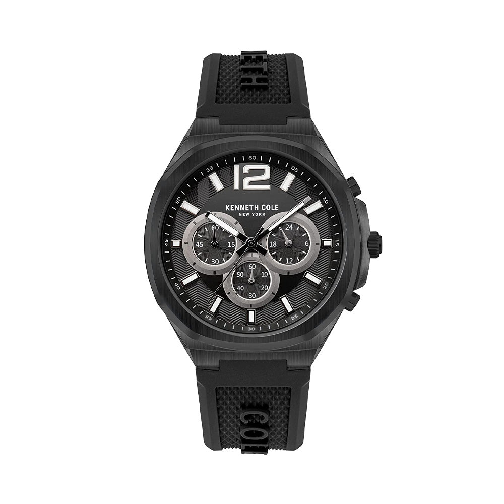 Kenneth Cole Analog Black Dial Men's Watch-NDKCGO2104904