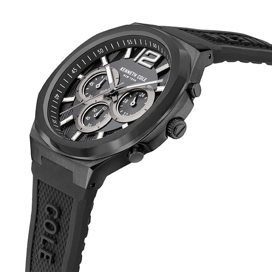Kenneth Cole Analog Black Dial Men's Watch-NDKCGO2104904