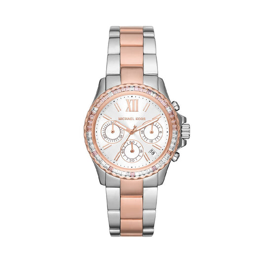 Michael Kors Everest Analog White Dial Women's Watch-MK7214