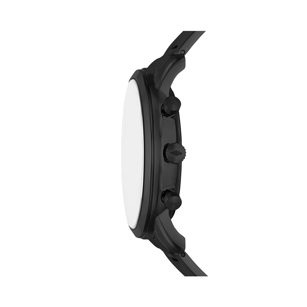 Fossil FS5848 Minimalist Analog Black Dial Men's Watch