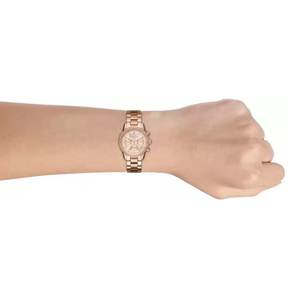 Michael Kors Bryant Analog Rose Gold Dial Women's Watch-MK6357