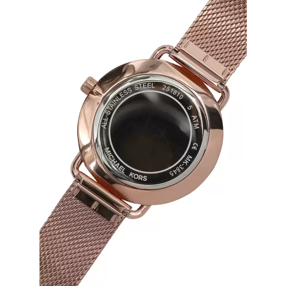 Michael Kors Portia Rose Gold Dial Analogue Womens Watch - MK3845
