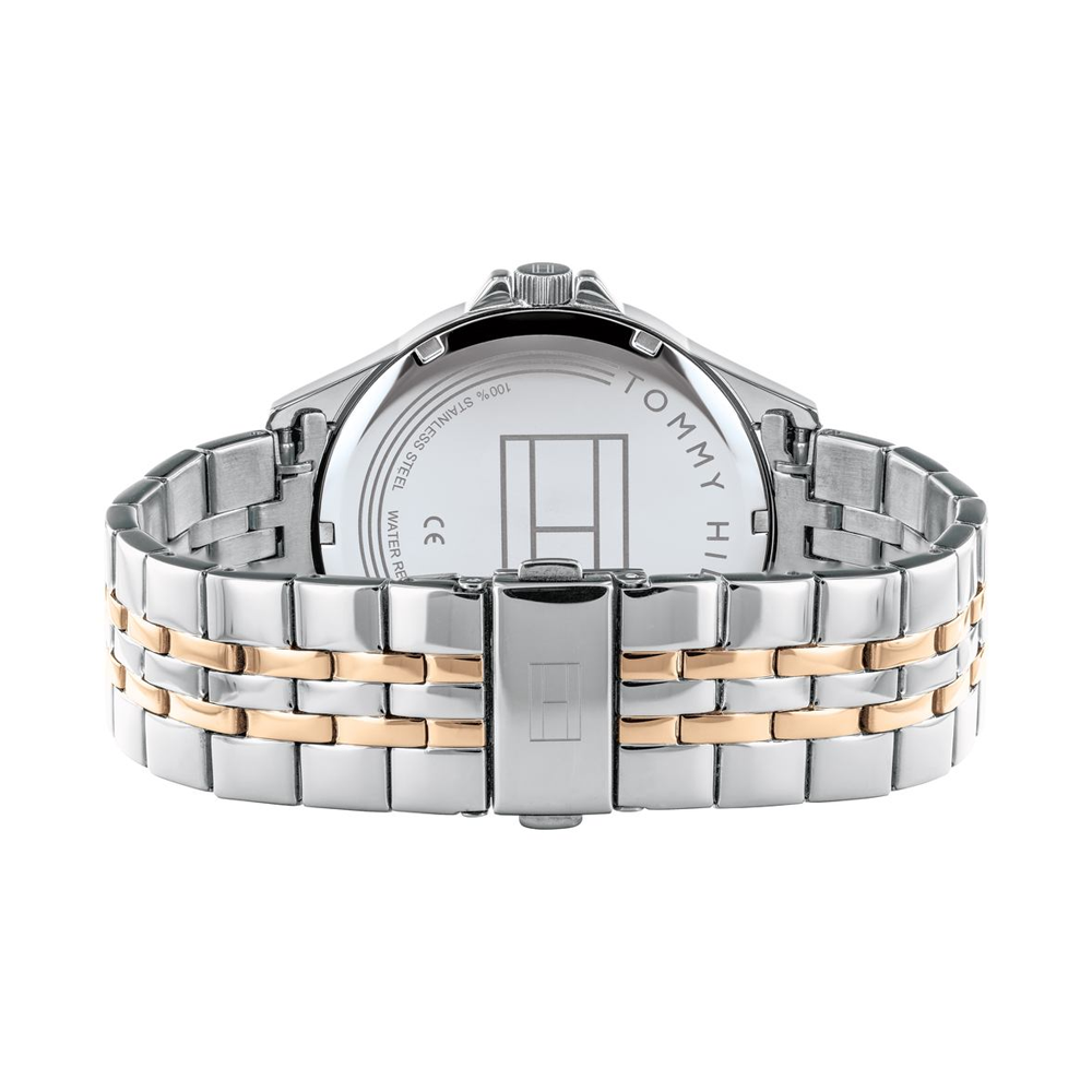 Tommy Hilfiger Mens White Dial Metallic Multi-Function Watch - TH1791617