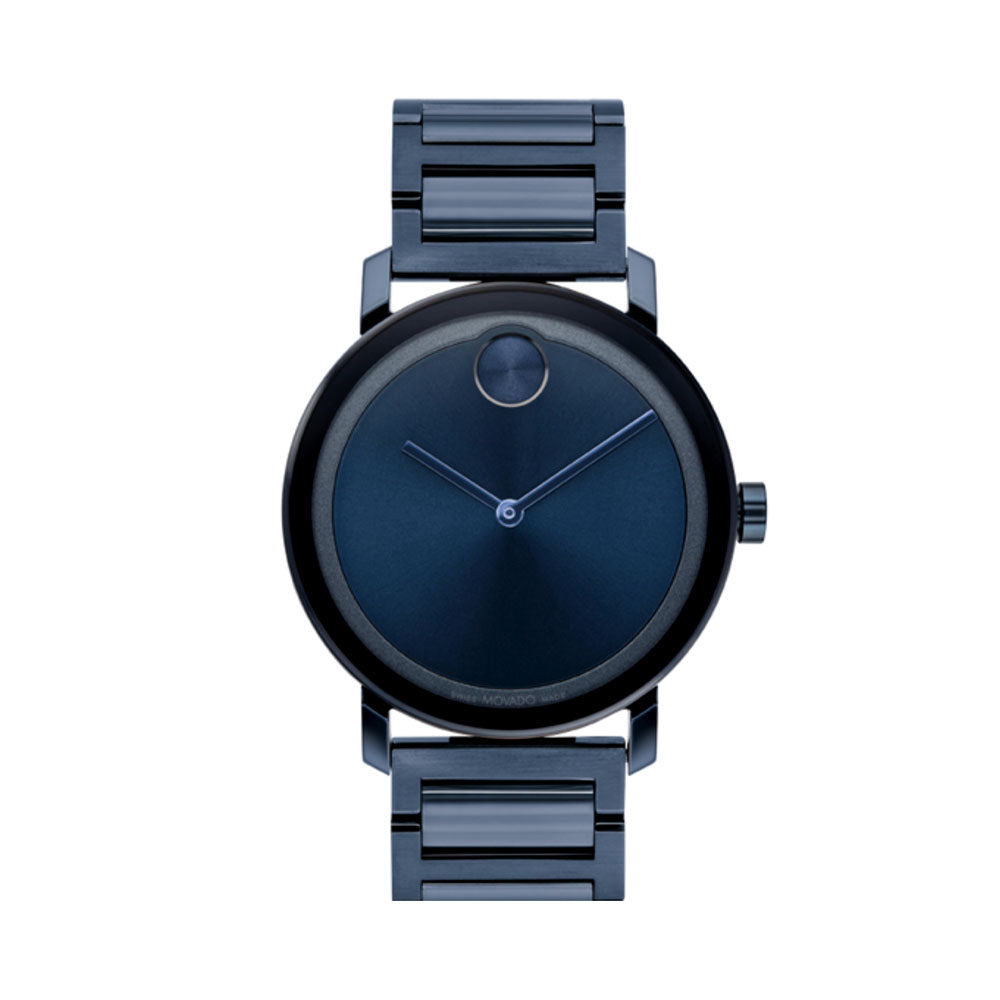 MOVADO BOLD EVOLUTION BLUE WATCH 3600797