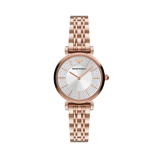 EMPORIO ARMANI AR11446 Gianni T-Bar Analog Watch For Women