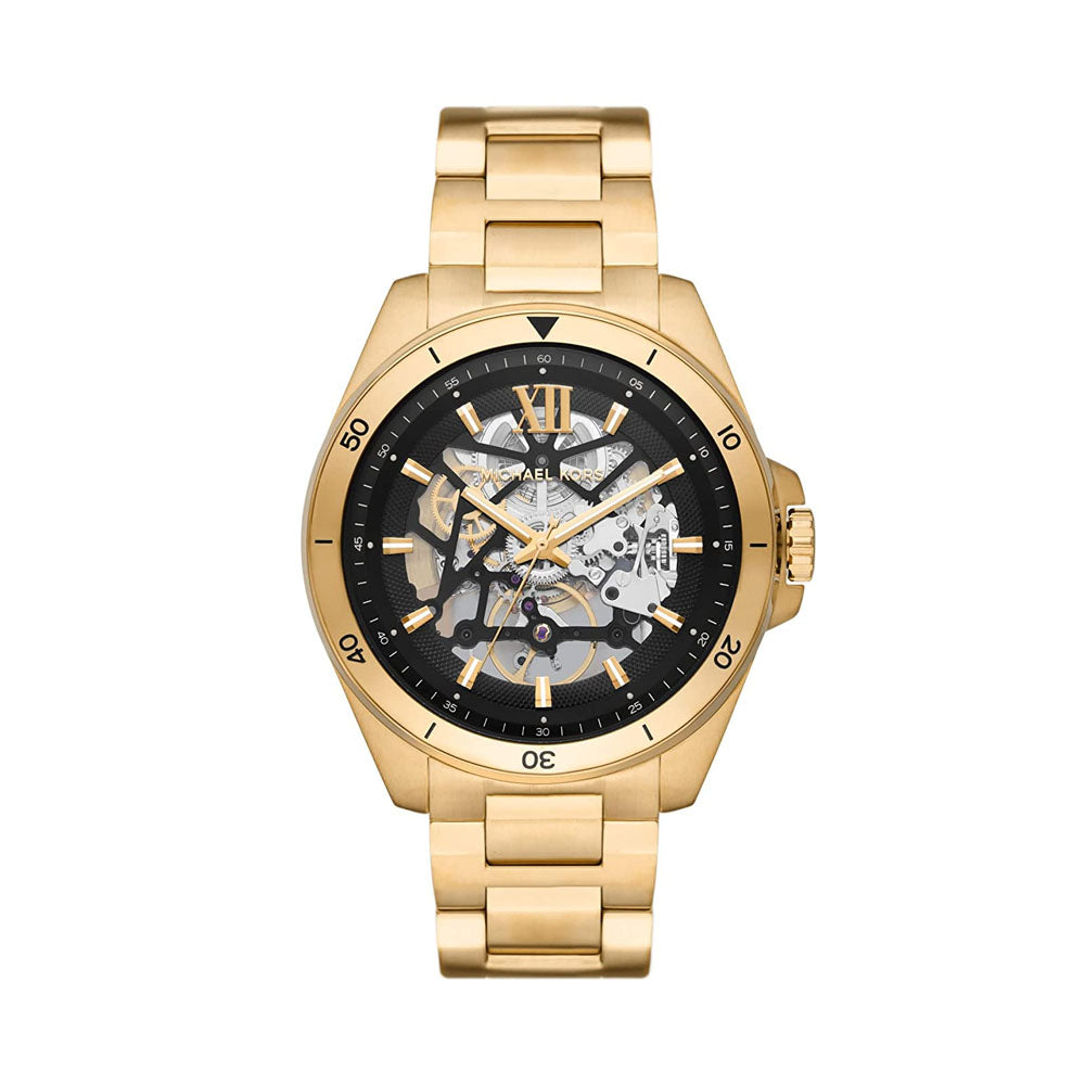 Michael Kors Brecken Analog Black Dial Men's Watch-MK9049