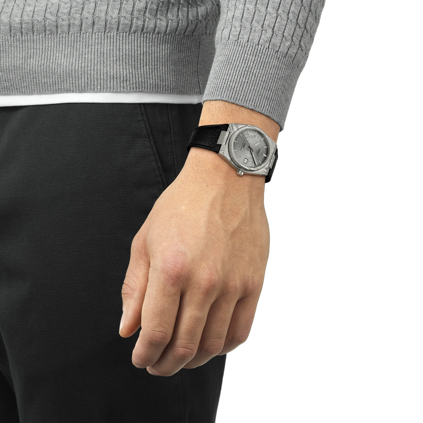 Tissot PRX Damascus Steel 38mm