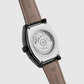 Emerion Men Automatic Black Dial Multi-Function Leather Watch 465-L80406