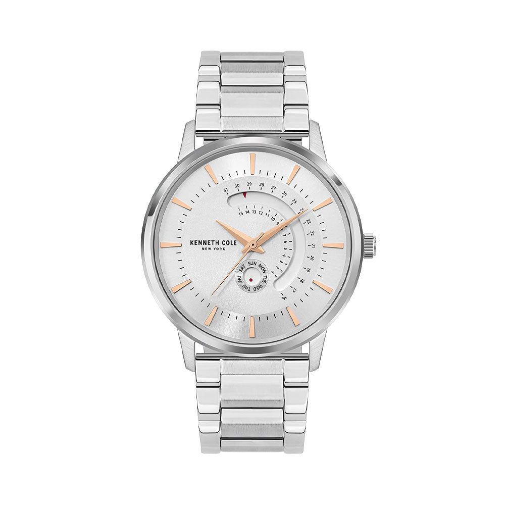 Kenneth Cole Analog White Dial Men's Watch-KCWGH2104501MN