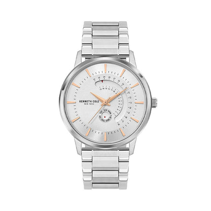 Kenneth Cole Analog White Dial Men's Watch-KCWGH2104501MN