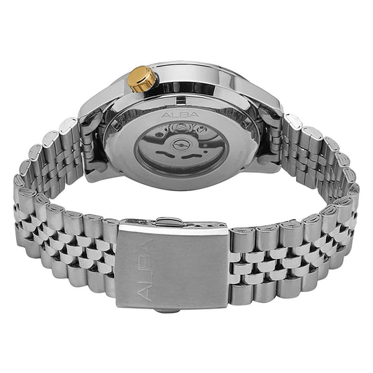 Alba AL4185X1 Blue Dial Mechanical