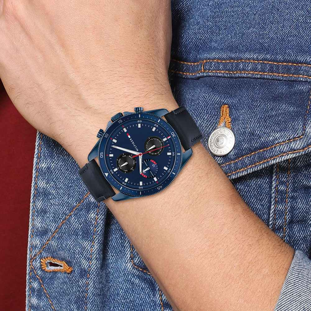 Tommy Hilfiger BENNETT ROUND Analog Blue Dial Men Watch NCTH1791839