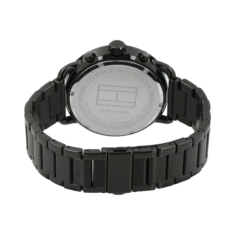 Tommy Hilfiger Mens Black Dial Watch - NCTH1791423