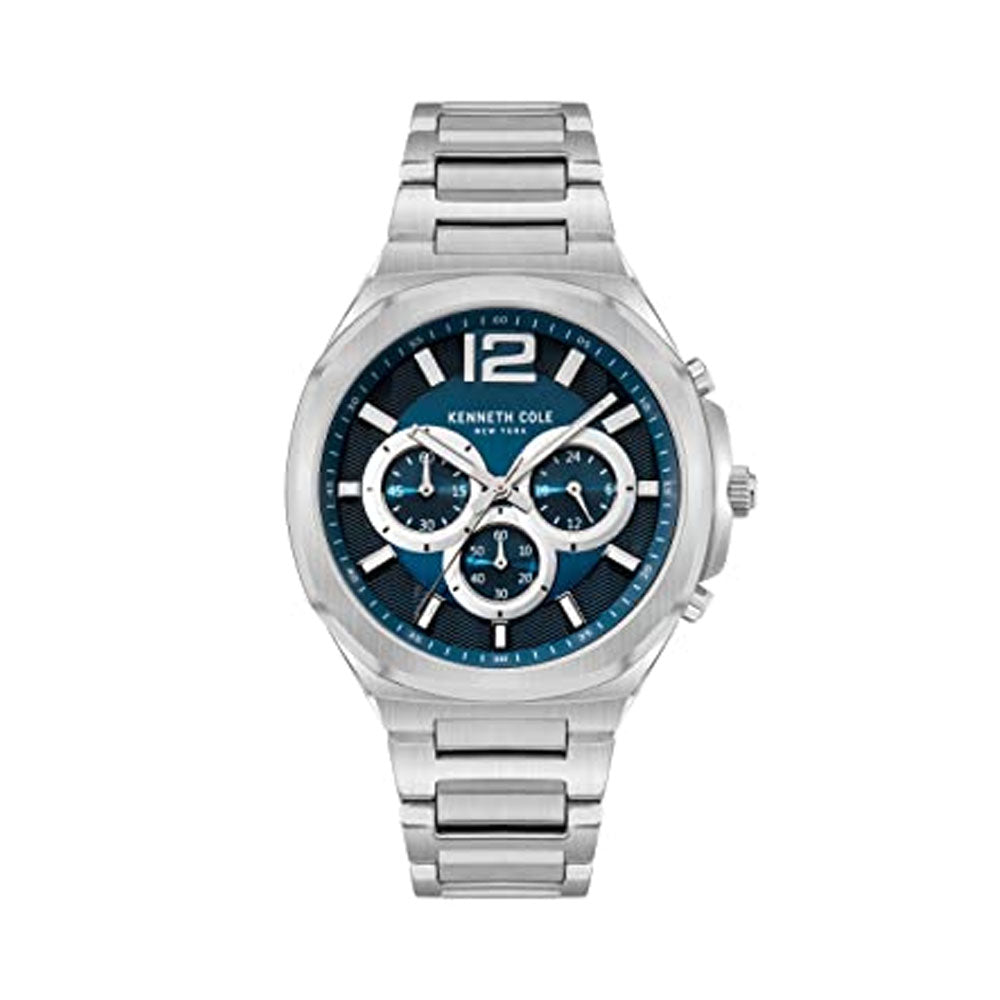 Kenneth Cole Analog Blue Dial Men's Watch-KCWGI2104901MN