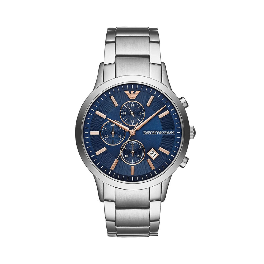 Emporio Armani Renato Analog Blue Dial Men's Watch-AR11458