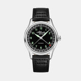 Men Automatic Black Dial Analog Leather Watch 52782.41.63GN