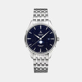 Men Automatic Blue Dial Analog Stainless Steel Watch 52788.41.91