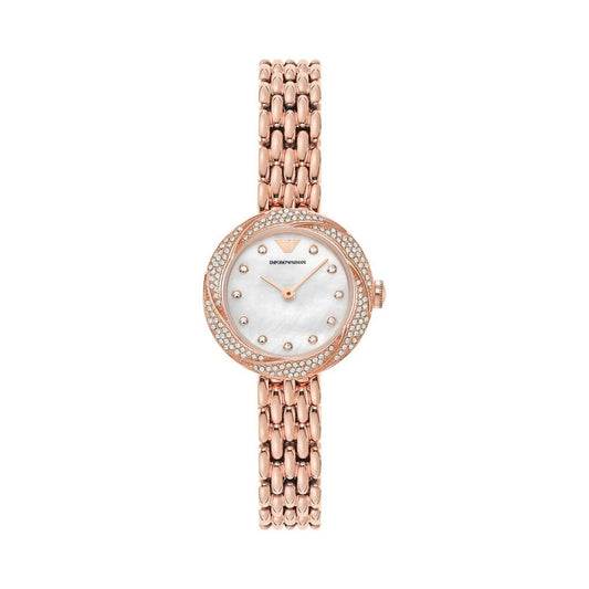 EMPORIO ARMANI AR11474 Rosa Analog Watch For Women