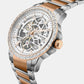 Vantor Men Automatic White Dial Analog Metal Watch 585-M30305