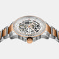 Vantor Men Automatic White Dial Analog Metal Watch 585-M30305