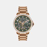 Vantor Men Automatic Grey Dial Analog Metal Watch 585-M31403