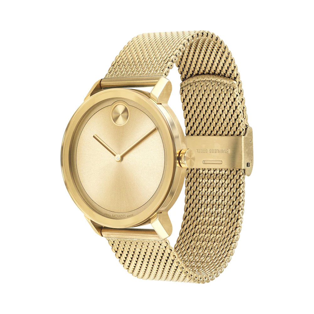 Movado Bold Ion-Plated Stainless Steel Men's Watch 3600791