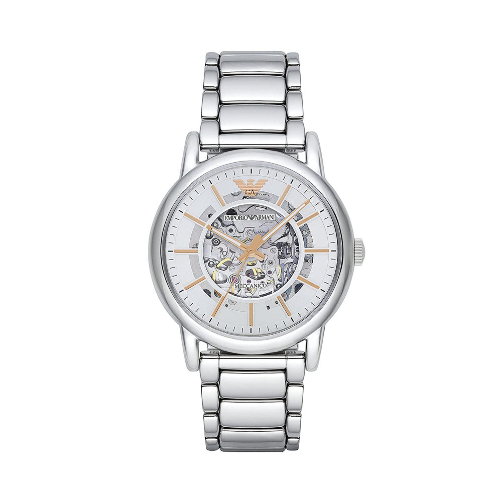 Emporio Armani Luigi Analog Silver Dial Men's Watch-AR1980