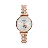 Emporio Armani Gianni T-Bar Analog Silver Dial Women's Watch-AR60023