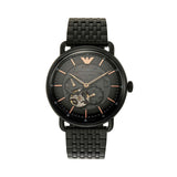 Emporio Armani Aviator Analog Black Dial Men's Watch-AR60025