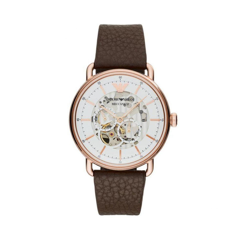 Emporio Armani Aviator Analog White Dial Men's Watch-AR60027