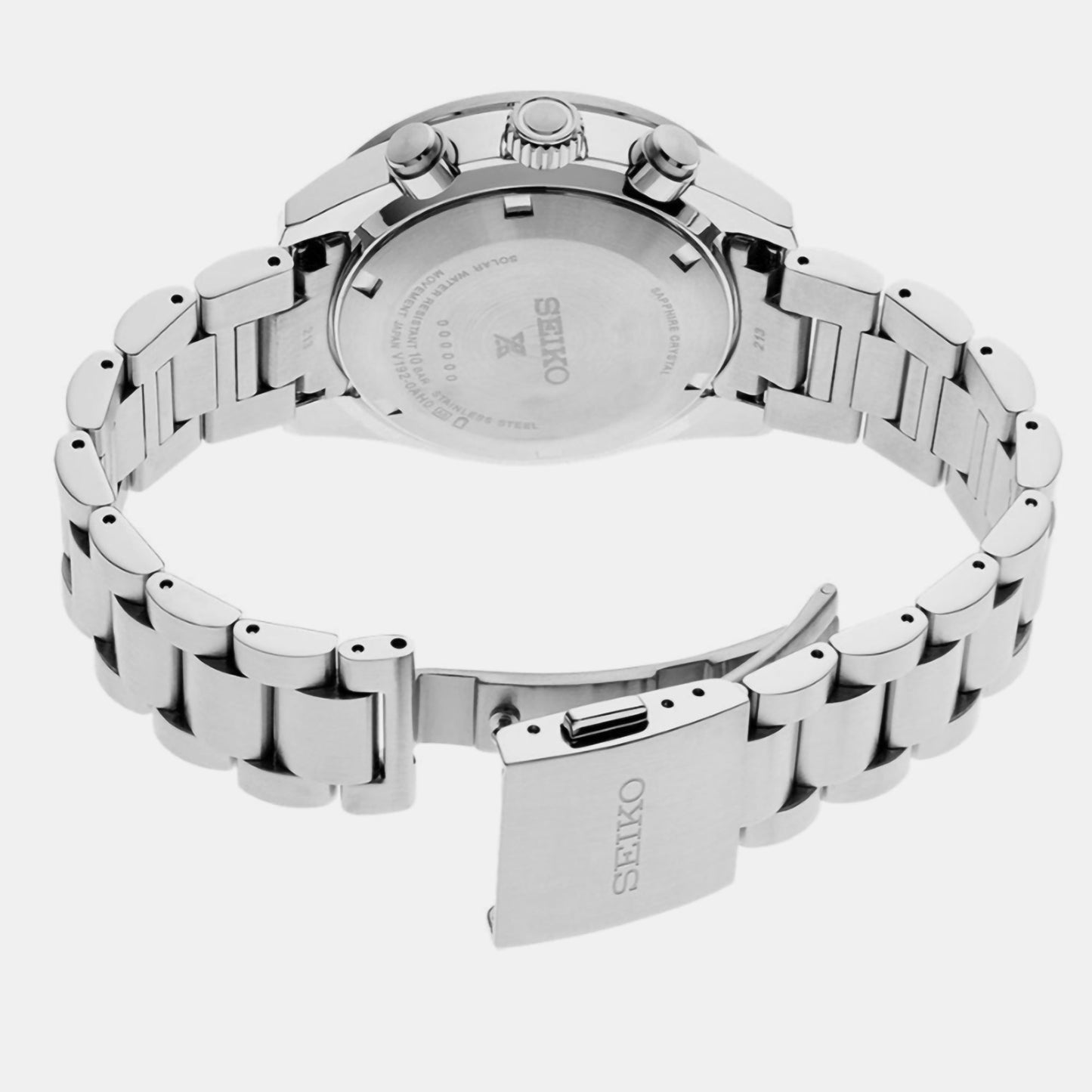 Prospex Men Solar Blue Dial Chronograph Stainless Steel Watch SSC935P1