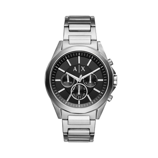 Armani Exchange Men Drexler Round Black Watches AX2600