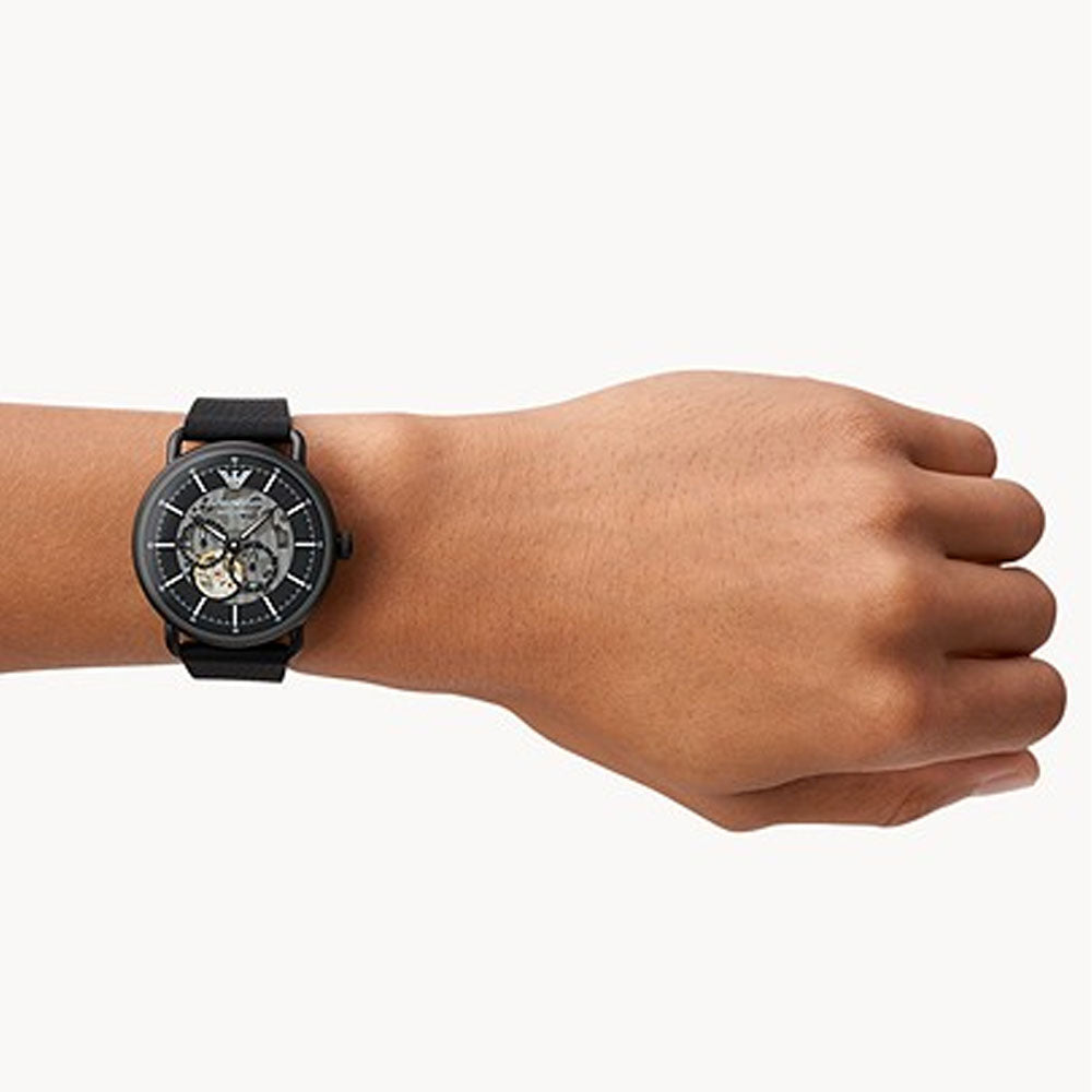 Emporio Armani Analog Black Dial Men's Watch-AR60032