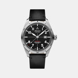 Men Quartz Black Dial Analog Leather Watch 70351.41.65