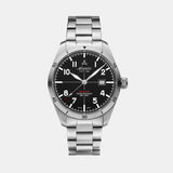 Men Quartz Black Dial Analog Stainless Steel Watch 70356.41.65