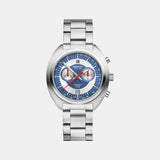 Men Quartz Blue Dial Chronograph Stainless Steel Watch 70467.41.55