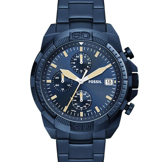 Fossil Bronson Blue Watch FS5916