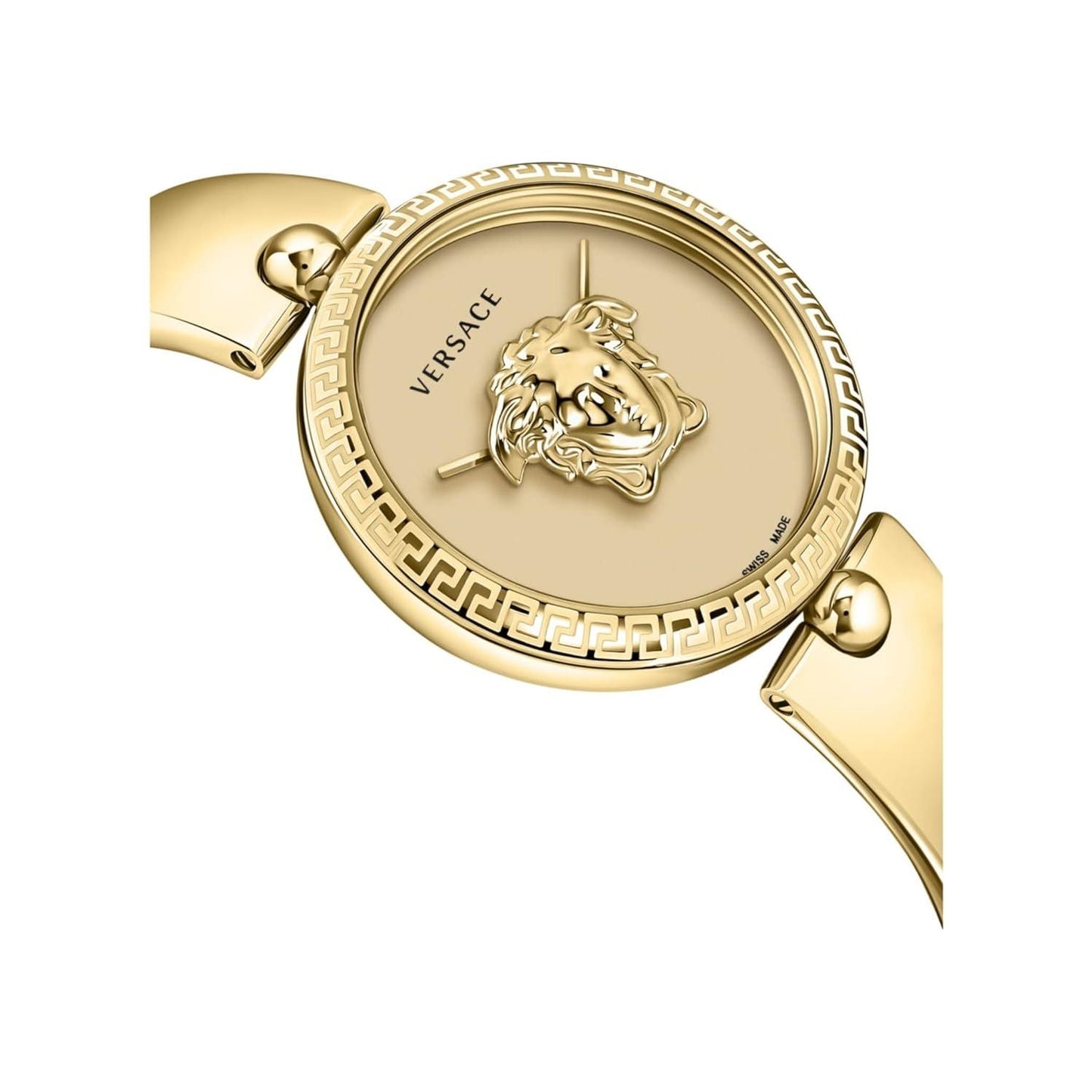 Versace Womens Palazzo Empire Gold 39mm Bracelet Watch VECO03222