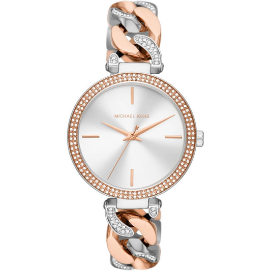 Michael Kors Women Outlet Catelyn Two Tone Analogue Watch MK4634
