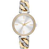 Michael Kors Women Outlet Catelyn Two Tone Analogue Watch MK4633