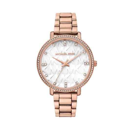 Michael Kors Analog White Dial Women's Watch-MK4594