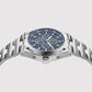 Atlas Men Automatic Blue Dial Multi-Function Stainless Steel Watch 815-M10501