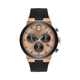 MOVADO 3600854 Chronograph With Leather Strap Watch For Men's