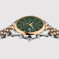 Magna Men Automatic Green Dial Analog Stainless Steel Watch 928-M31405