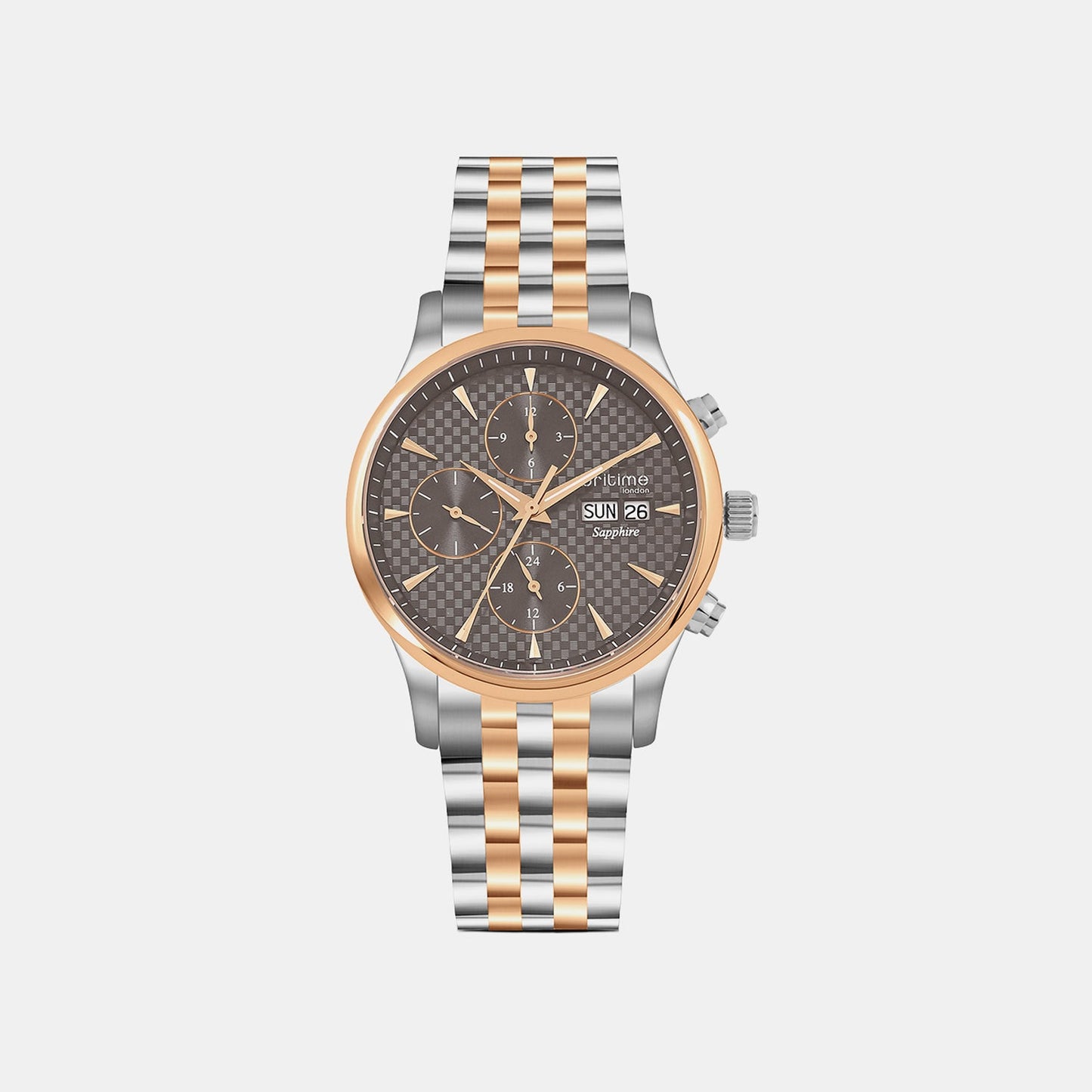 Magna Men Automatic Brown Dial Analog Stainless Steel Watch 928-M31505