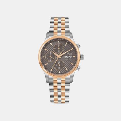 Magna Men Automatic Brown Dial Analog Stainless Steel Watch 928-M31505