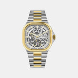 Monarch Men Automatic Grey Dial Analog Stainless Steel Watch 969-M10304