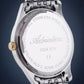 Men Quartz Champagne Dial Analog Stainless Steel Watch A1024.2111Q