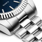 Premiere Men Quartz Blue Dial Analog Stainless Steel Watch A1090.5115Q