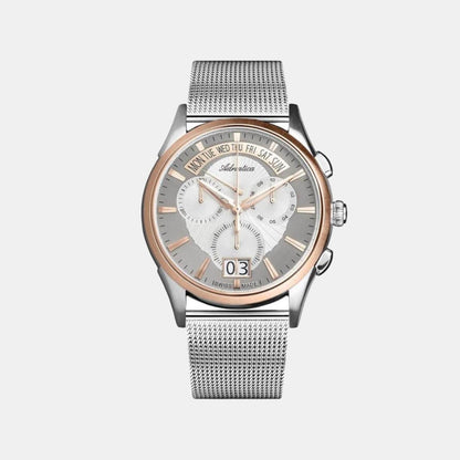 Passion Men Quartz Silver Dial Chronograph Stainless Steel Watch A1193.R113CH